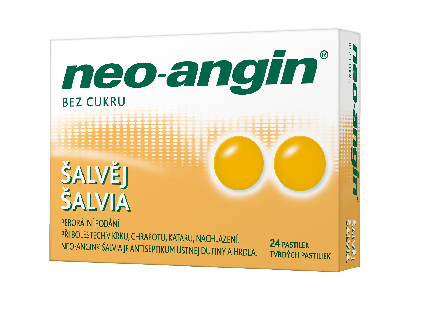 Neo-angin Šalvěj 24 pastilek Neo-angin