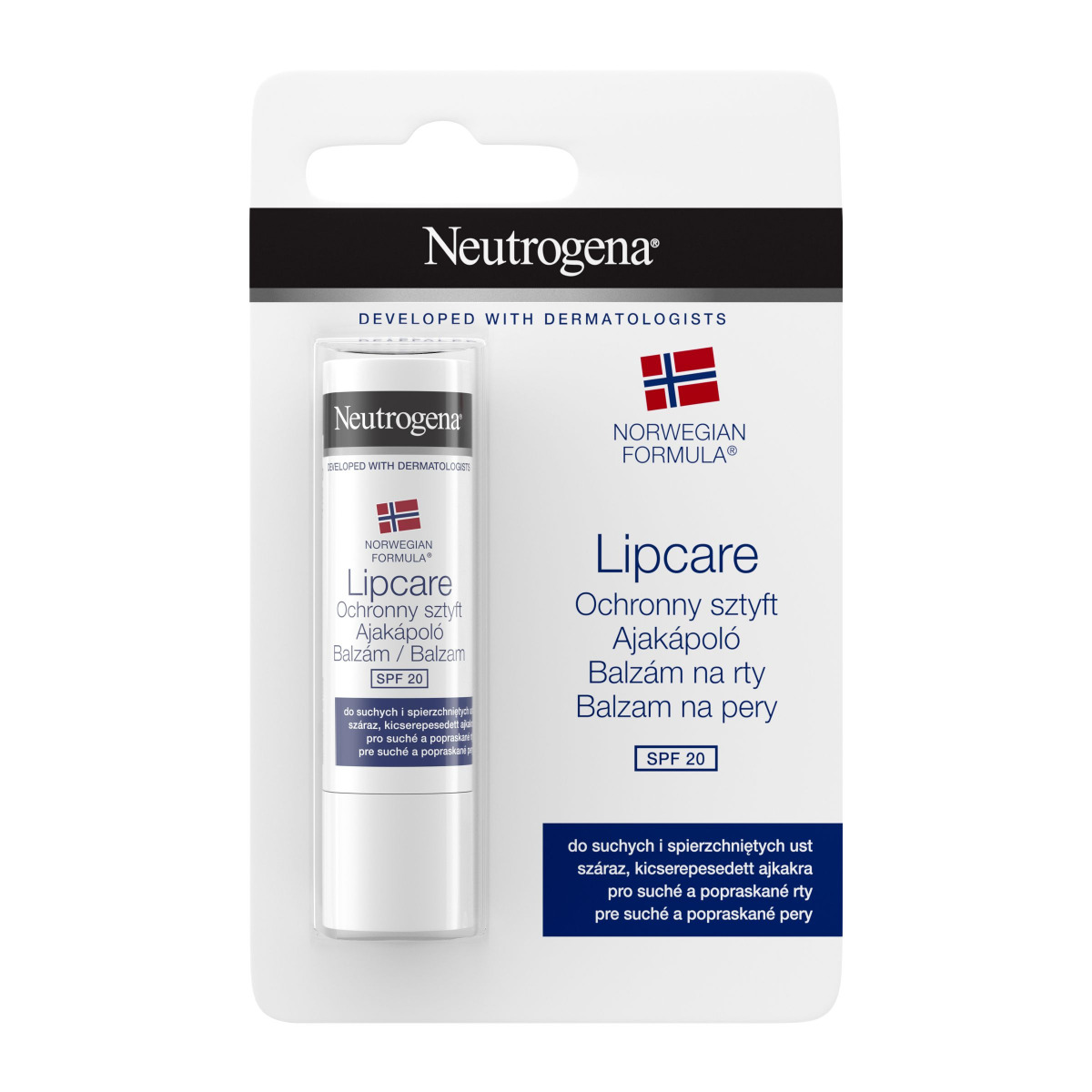 Neutrogena Tyčinka na rty s blistrem SPF20 4