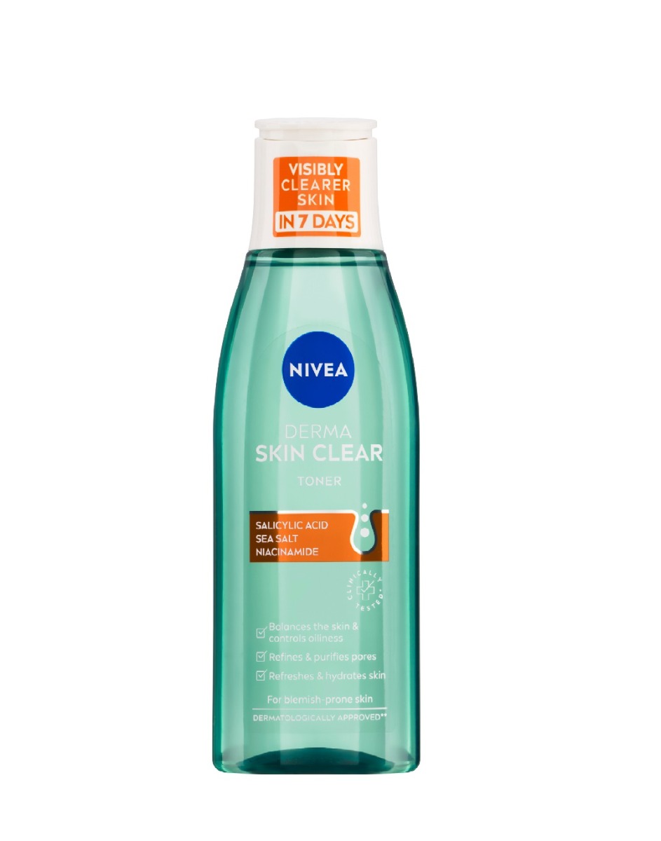Nivea Derma Skin Clear pleťová voda 200 ml Nivea