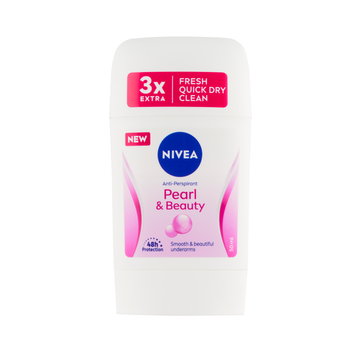 Nivea Pearl & Beauty tuhý antiperspirant 50 ml Nivea