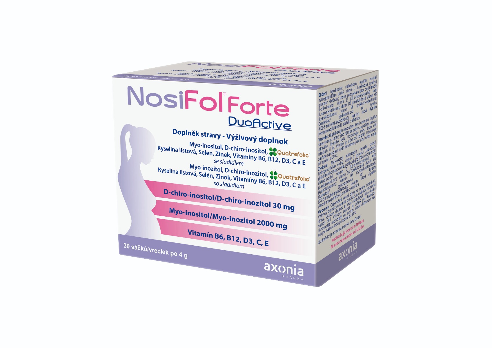 NosiFol Forte DuoActive sáčky 30x4 g NosiFol