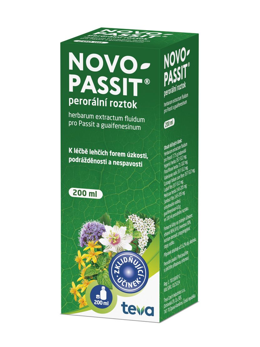 Novo-passit roztok 200 ml Novo-passit