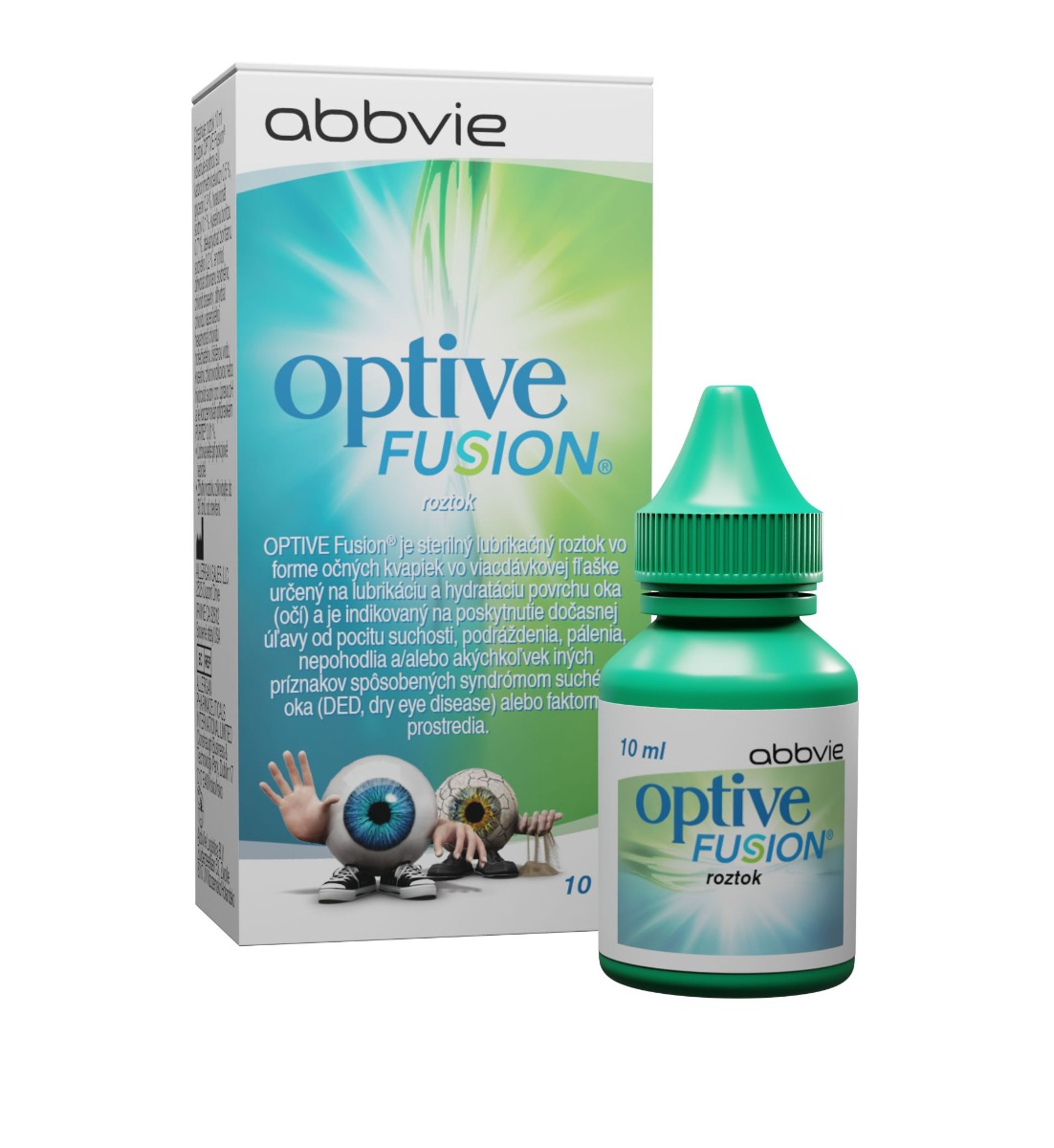 Optive Fusion oční kapky 10 ml Optive