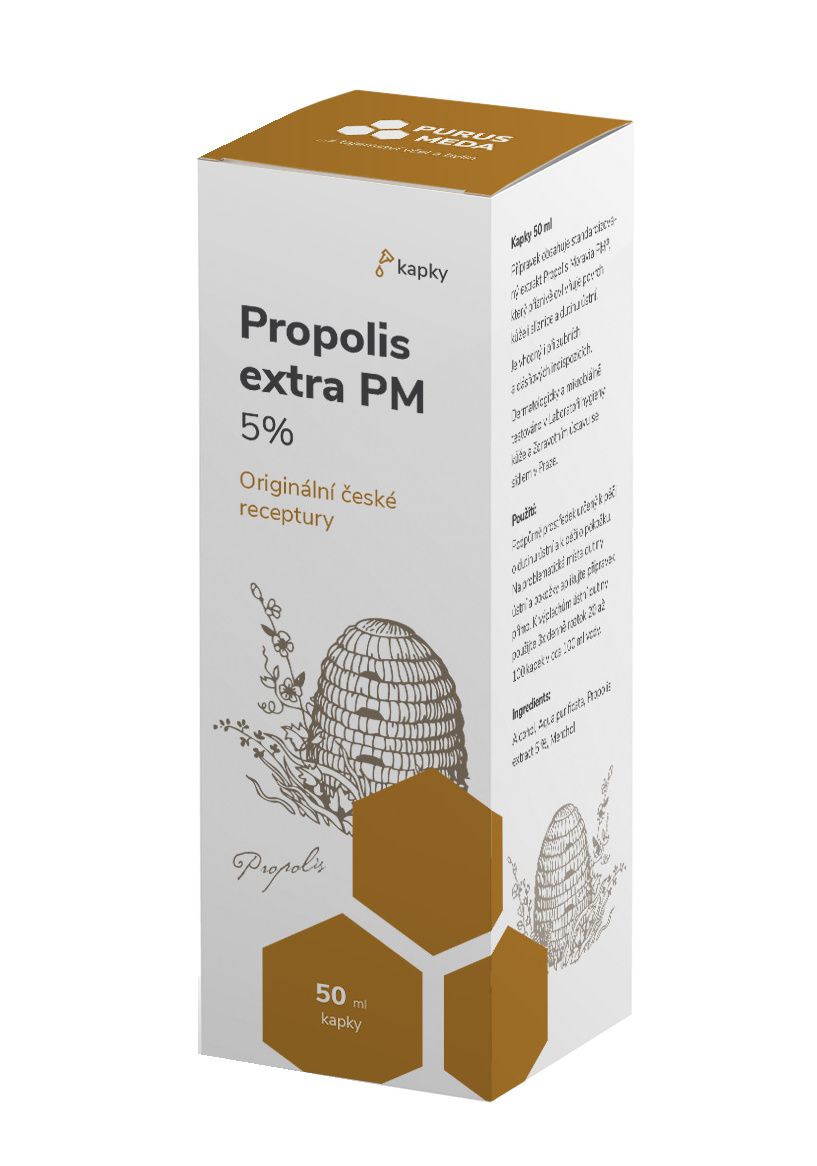 PM Propolis Extra 5% kapky 50 ml PM