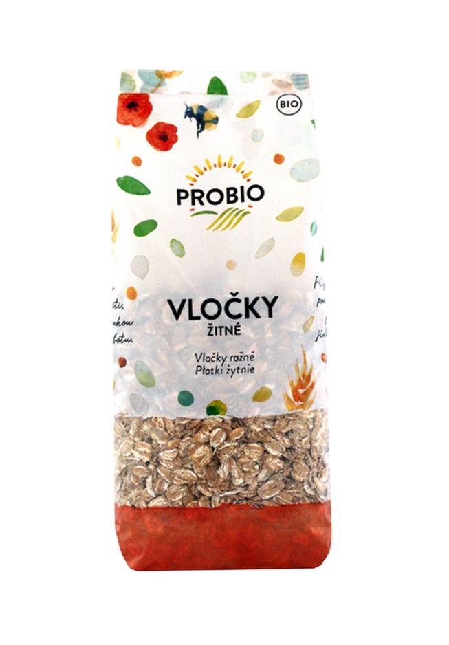PROBIO Vločky žitné BIO 250 g PROBIO