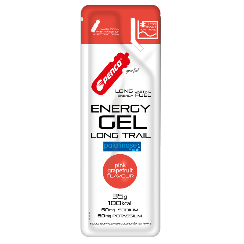Penco Energy gel Long Trail růžový grep 35 g Penco