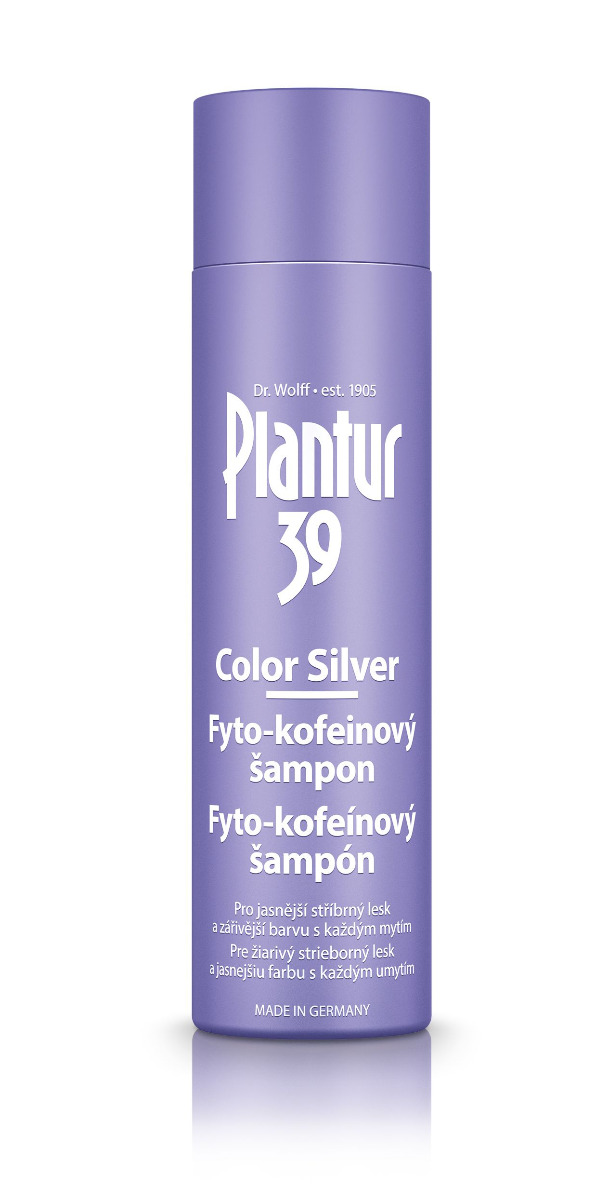 Plantur 39 Color Silver Fyto-kofeinový šampon 250 ml Plantur