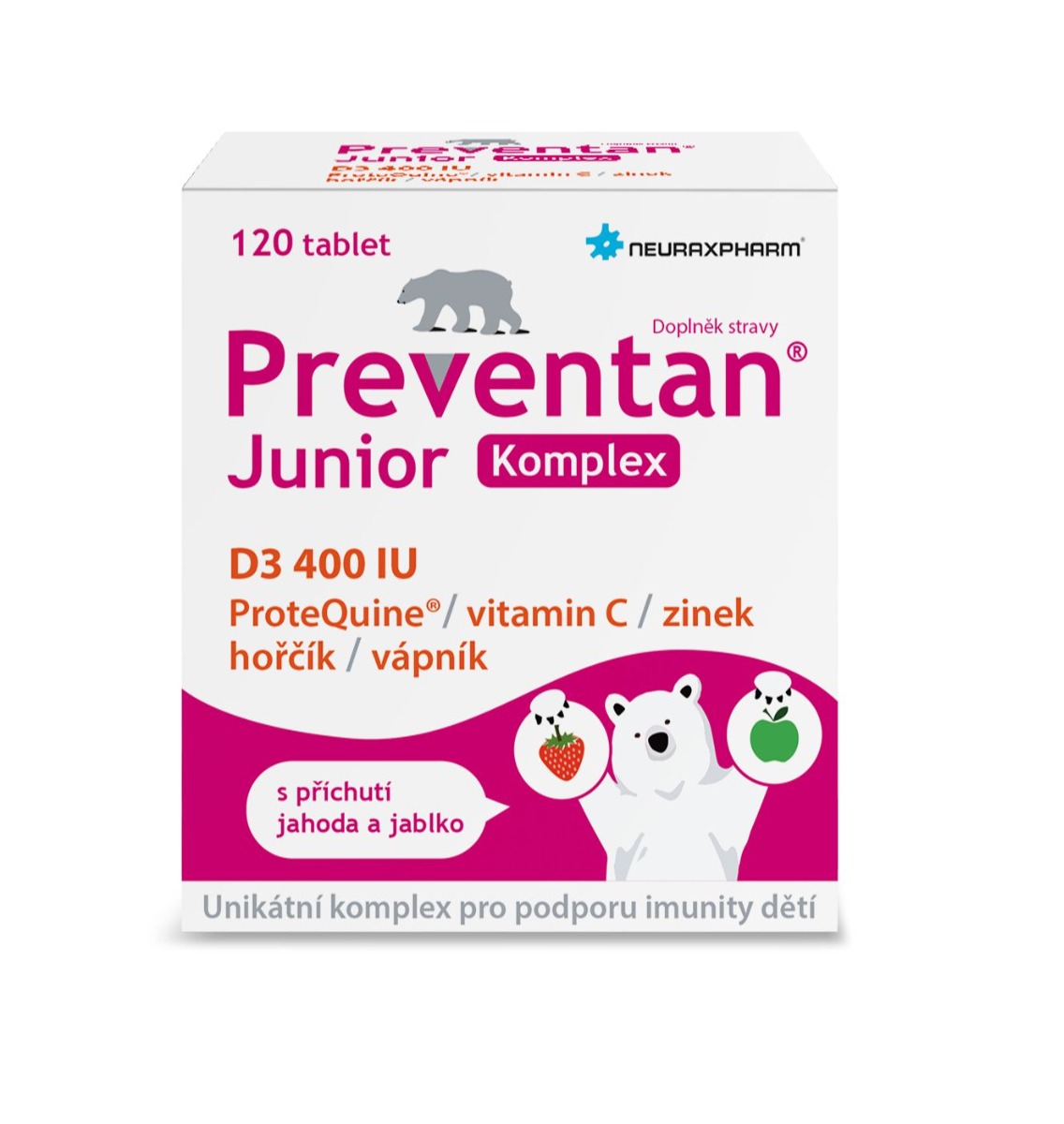 Preventan Junior Komplex D3 400 IU 120 tablet Preventan
