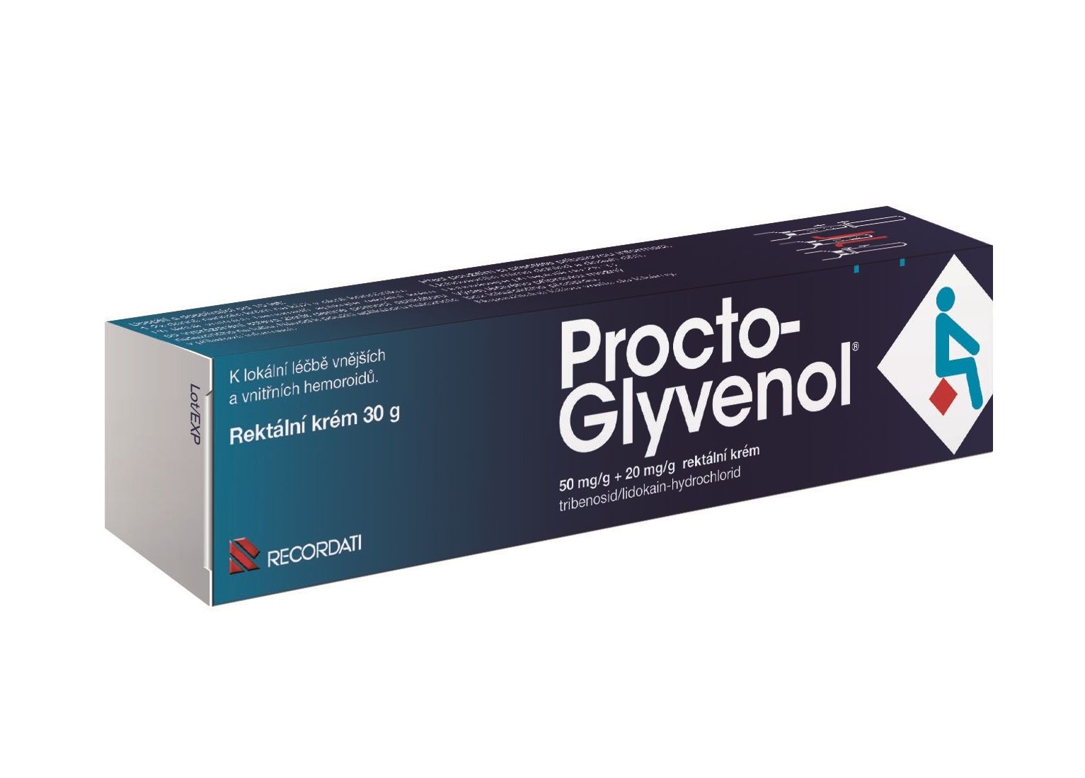 Procto-Glyvenol rektální krém 30 g Procto-Glyvenol