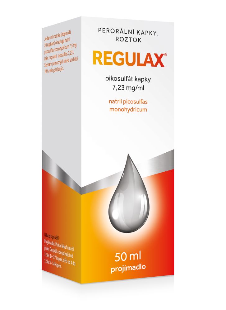 Regulax Pikosulfát kapky 50 ml Regulax