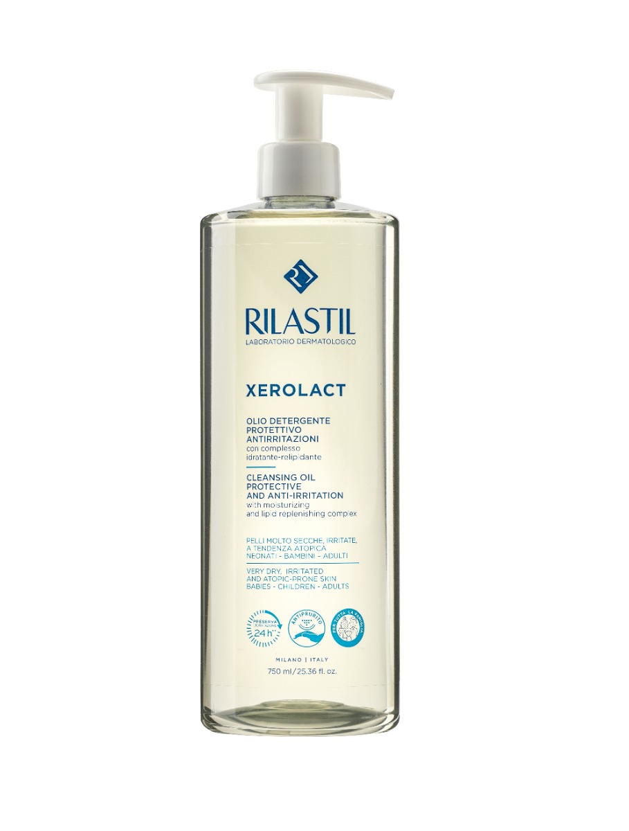 Rilastil Xerolact Čisticí olej na obličej a tělo 750 ml Rilastil