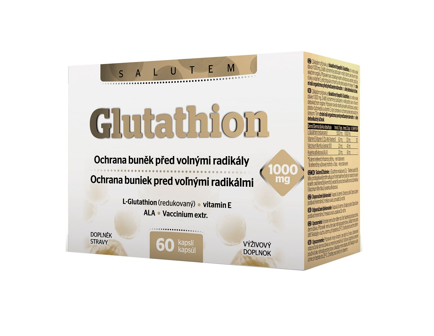 Salutem Glutathion 1000 mg 60 kapslí Salutem