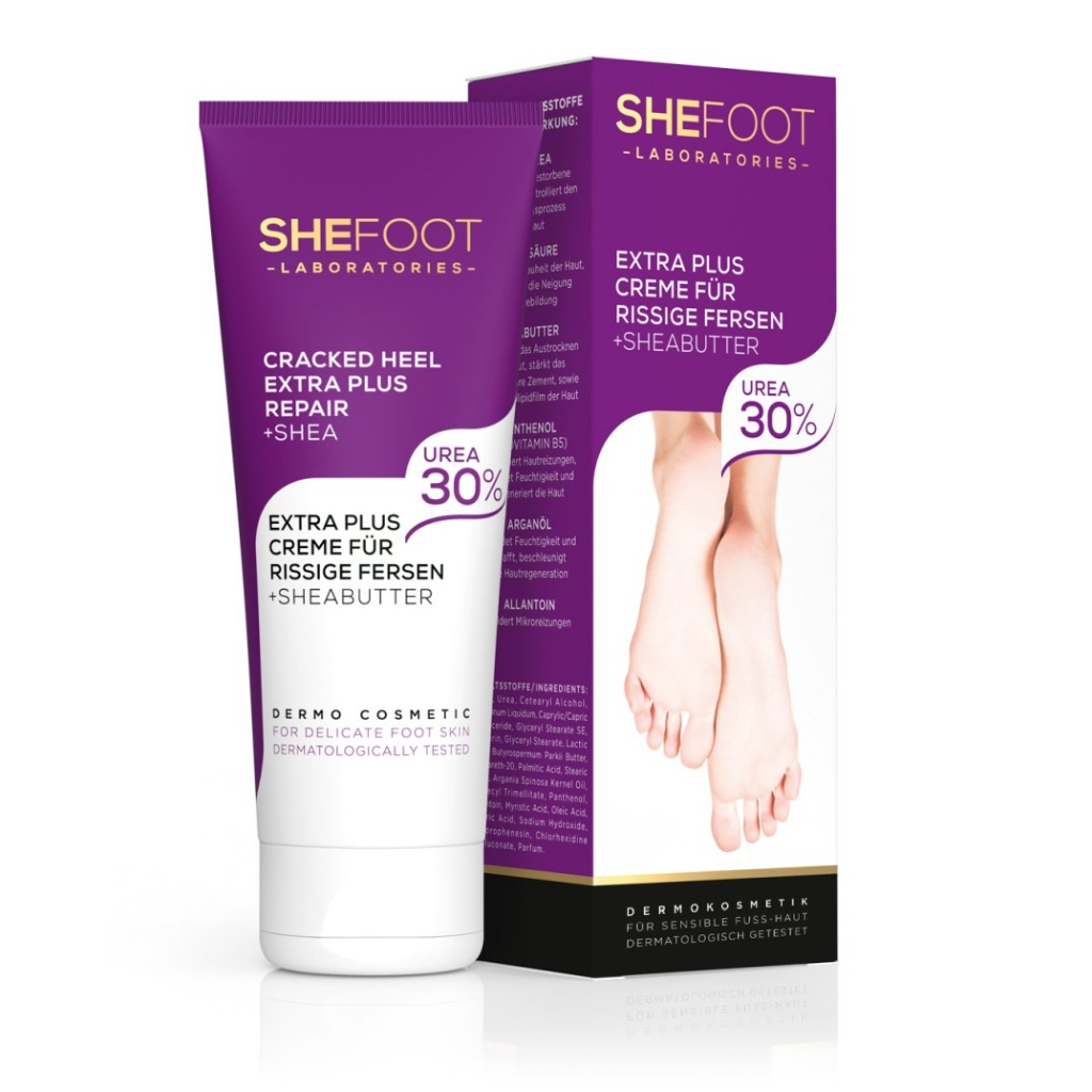 SheCosmetics SheFoot Krém na popraskané paty Extra plus 75 ml SheCosmetics