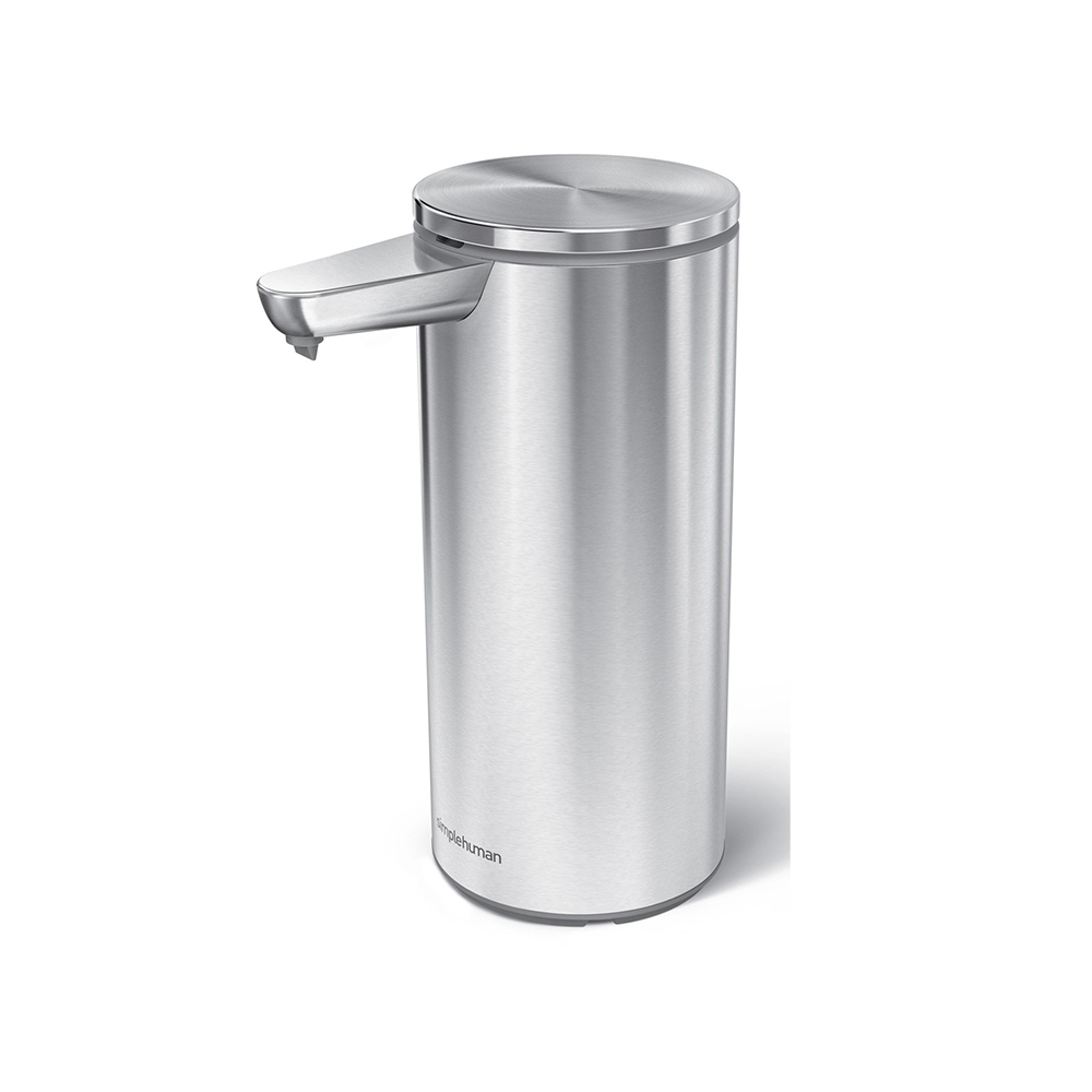 Simplehuman Bezdotykový dávkovač mýdla dobíjecí 414 ml nerez ocel Simplehuman