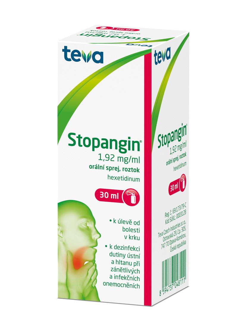Stopangin orální sprej 30 ml Stopangin