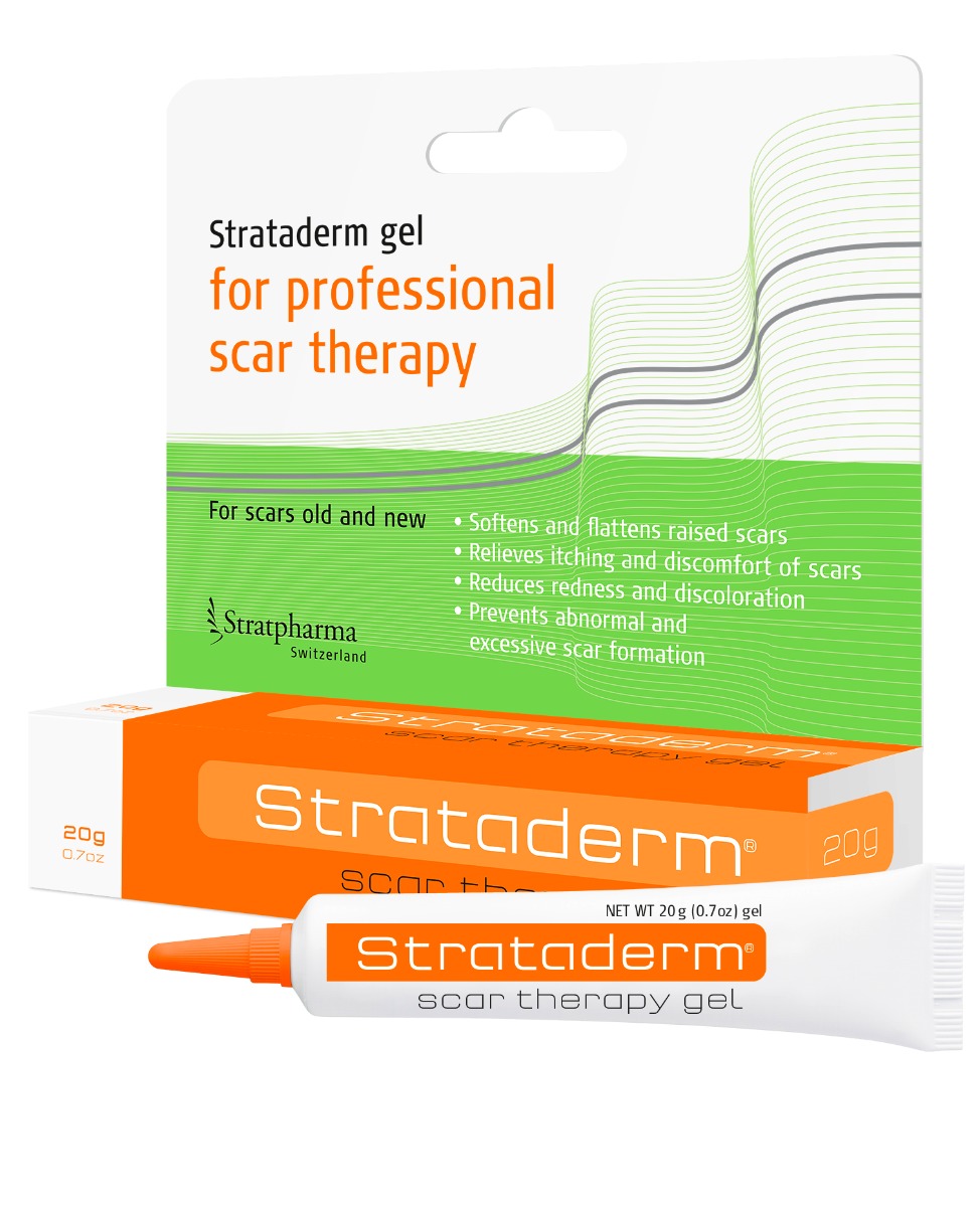 Strataderm jizva 8-12 cm gel 20 g Strataderm