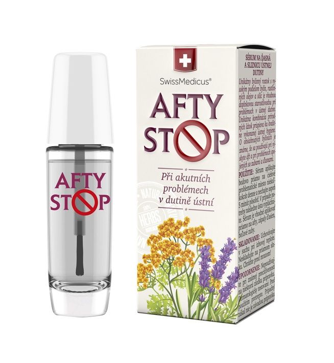 SwissMedicus AftyStop bylinné sérum 10 ml SwissMedicus