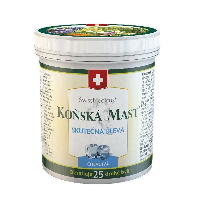 SwissMedicus Koňská mast chladivá 250 ml SwissMedicus