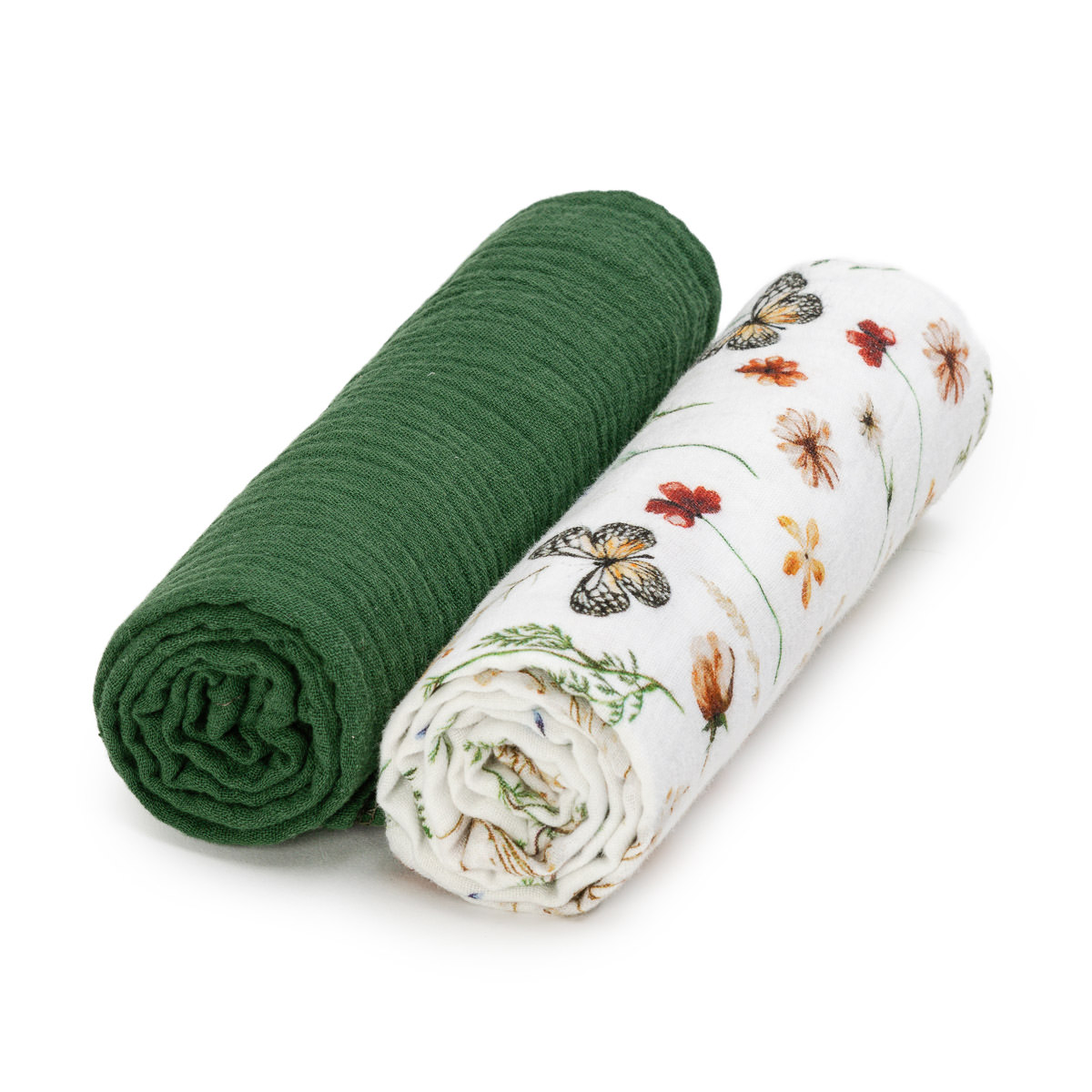 T-tomi BIO Mušelínové pleny 2 ks olive meadow T-tomi