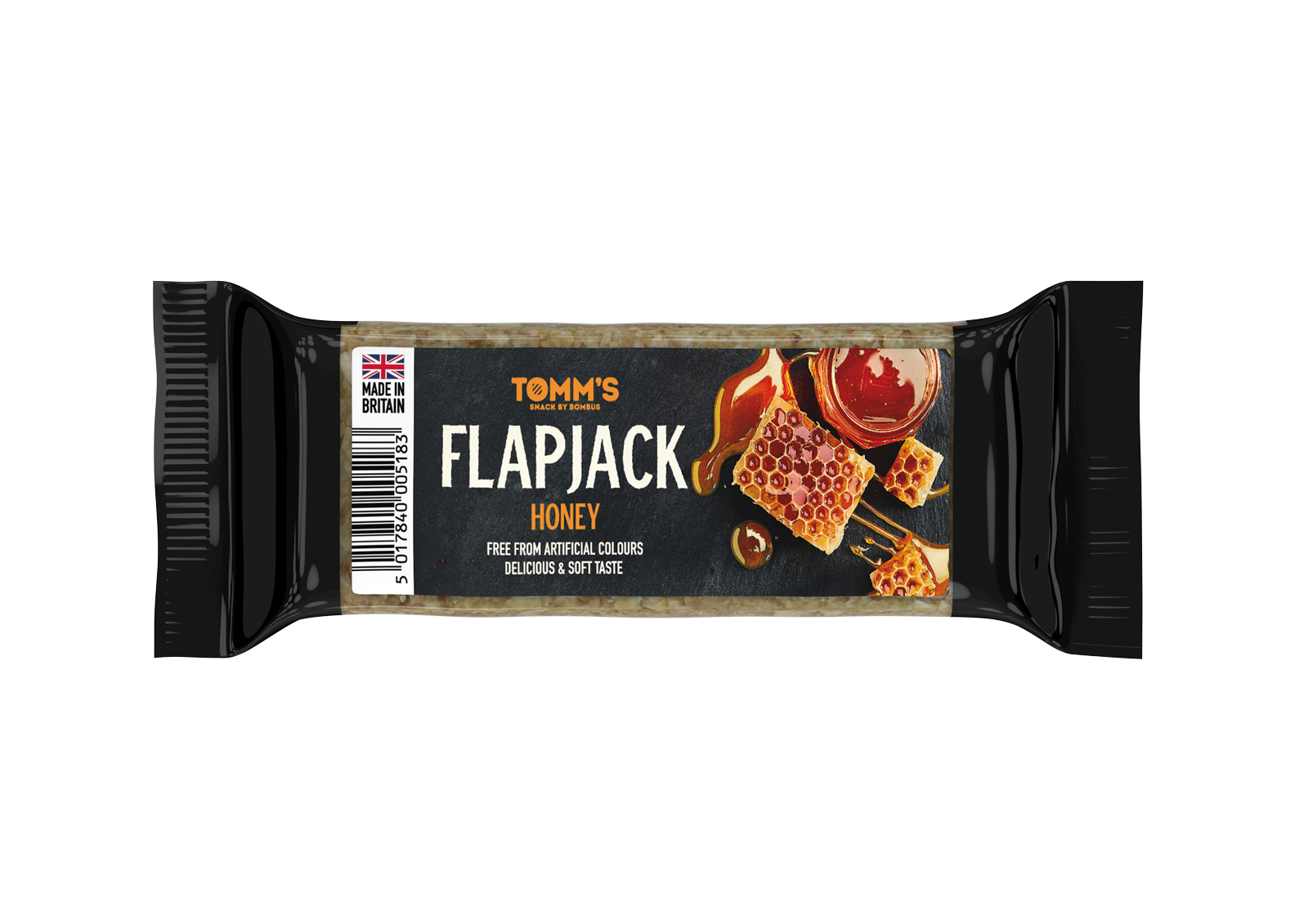 TOMMS Flapjack Honey 100 g TOMMS