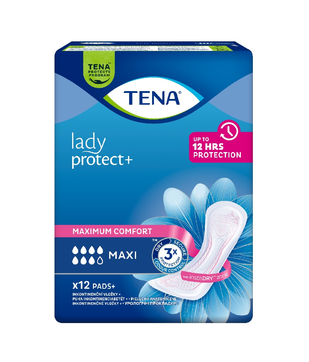Tena Lady Maxi inkontinenční vložky 12 ks Tena