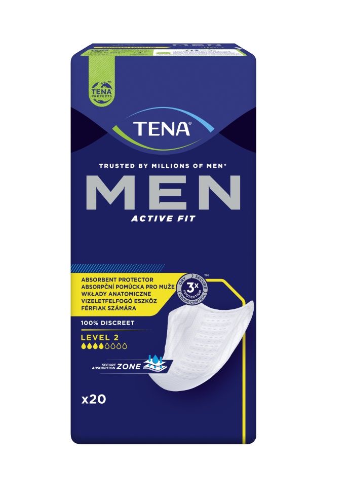 Tena Men Level 2 inkontinenční vložky 20 ks Tena