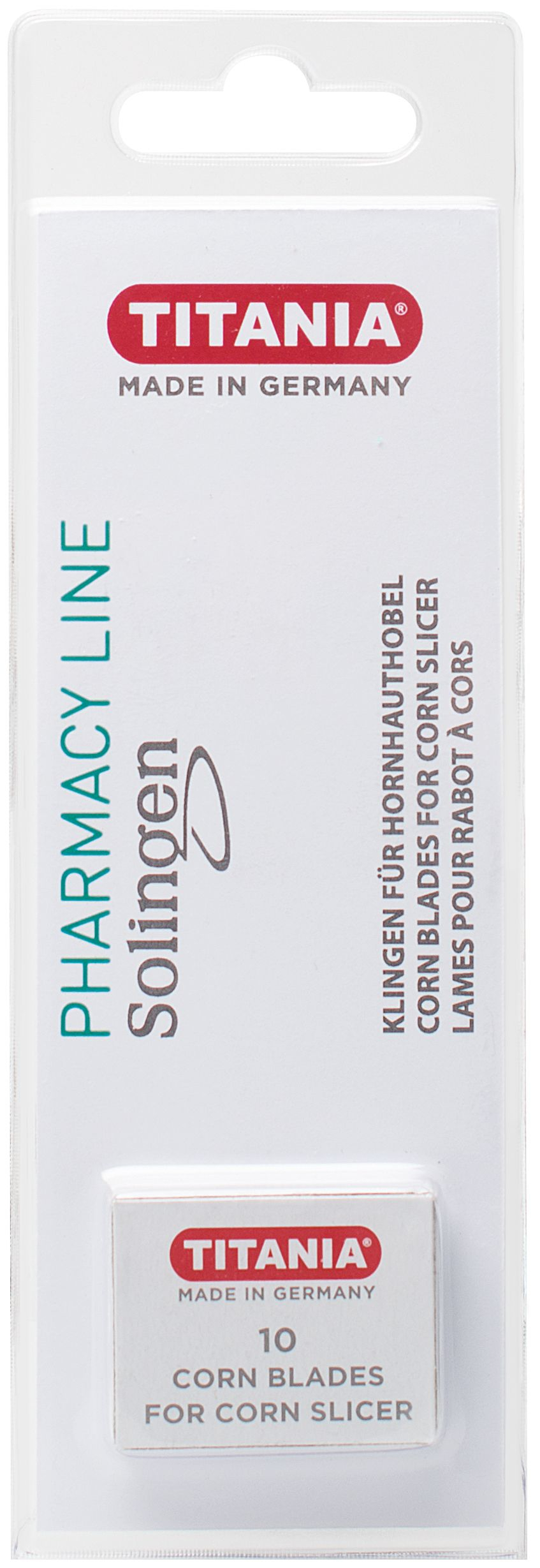 Titania SOLINGEN 3100/1x10 PH B žiletky do seřezávače 10 ks Titania