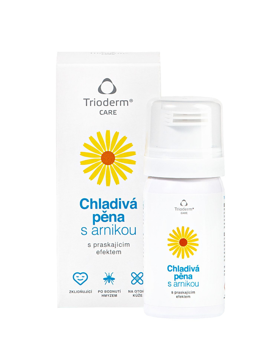 Trioderm CARE Chladivá pěna s arnikou 35 ml Trioderm