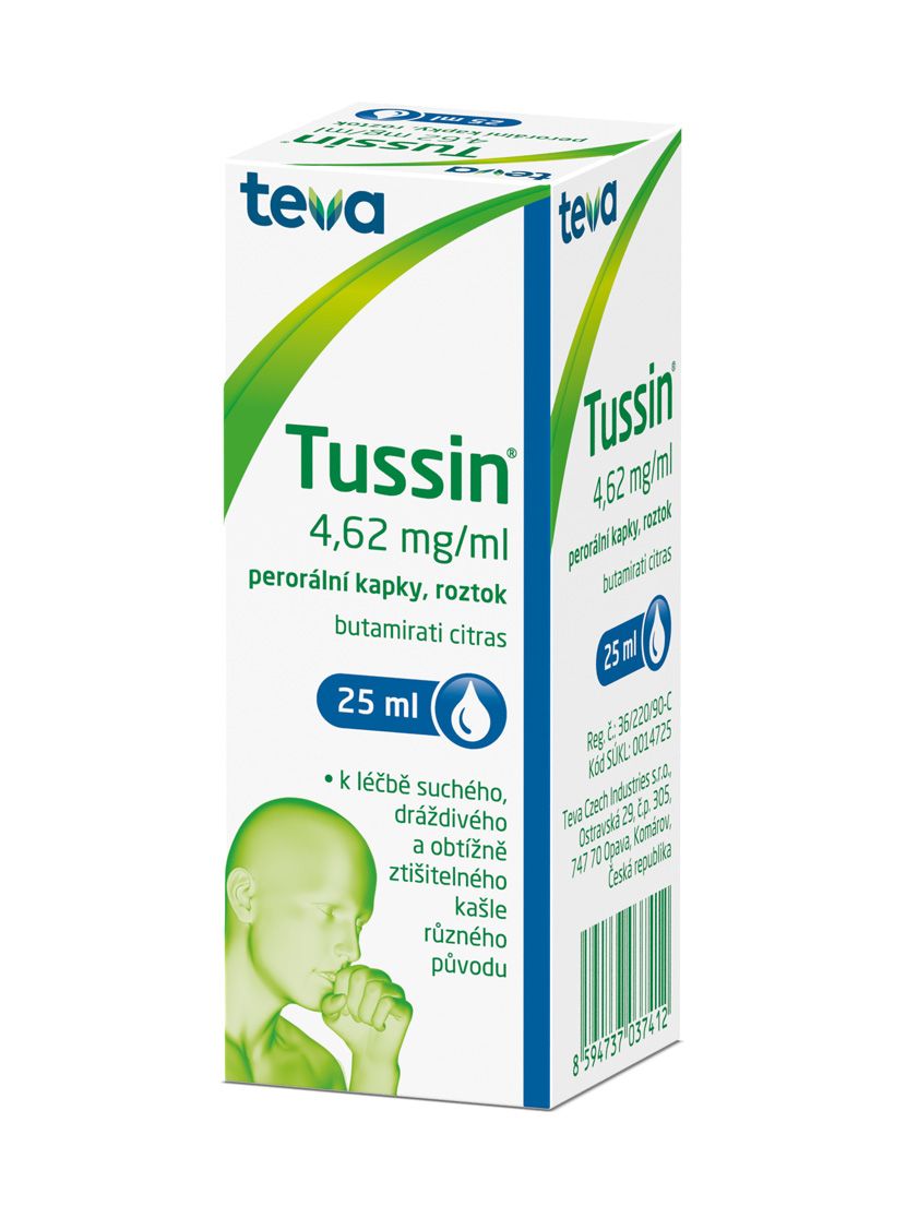 Tussin kapky 25 ml Tussin