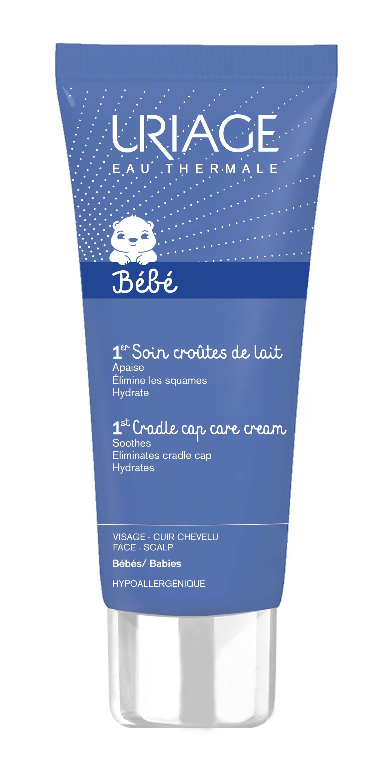 Uriage Bébé Krém pro nejmenší na pokožku se sklonem k tvorbě mléčných krust 40 ml Uriage