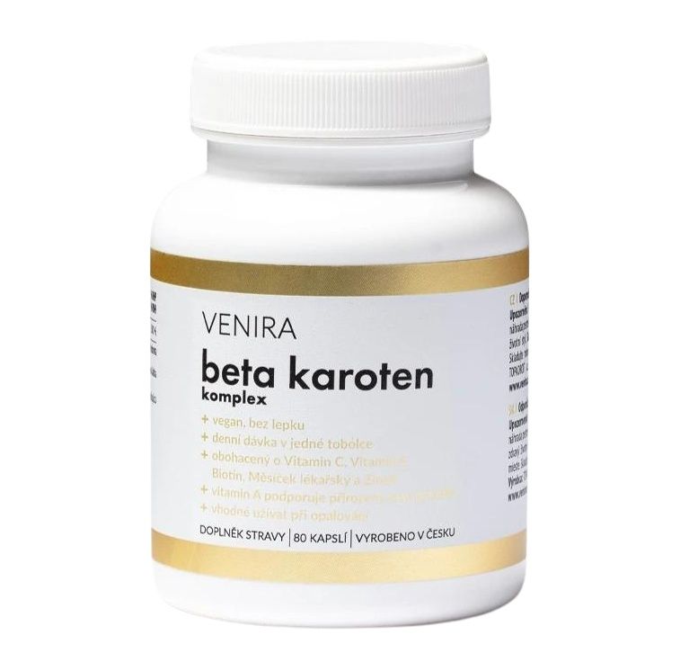 Venira Beta karoten komplex 80 kapslí Venira