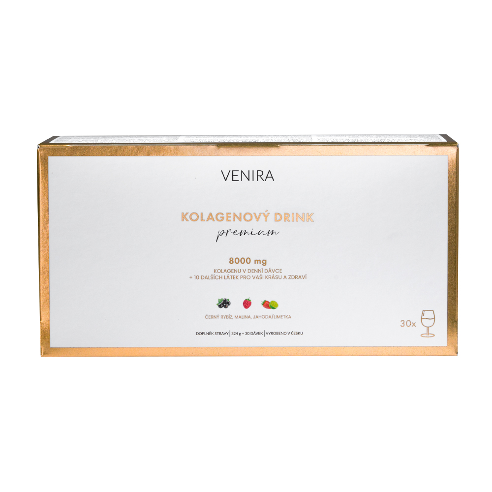 Venira Premium kolagenový drink mix příchutí 30x10