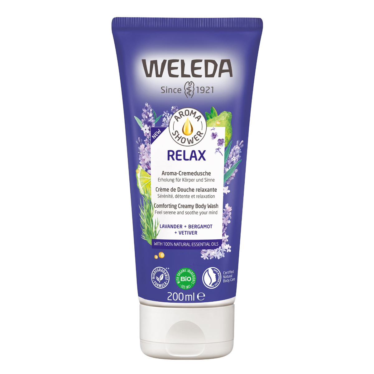 Weleda Aroma Shower RELAX sprchový gel 200 ml Weleda