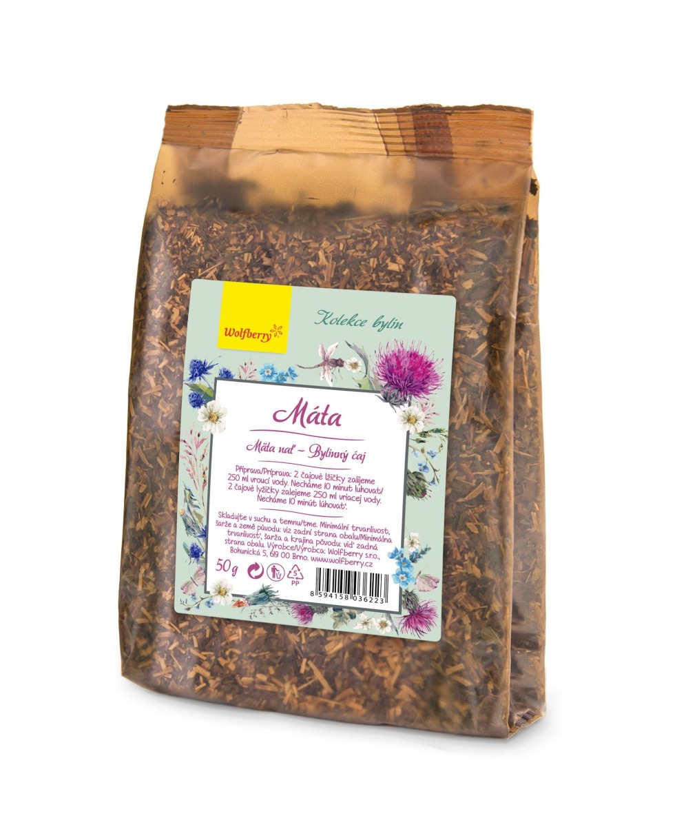 Wolfberry Máta bylinný čaj sypaný 50 g Wolfberry