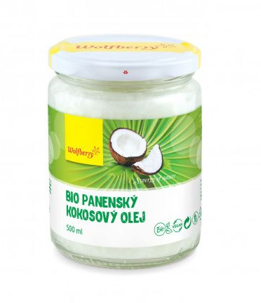 Wolfberry Panenský kokosový olej BIO 500 ml Wolfberry