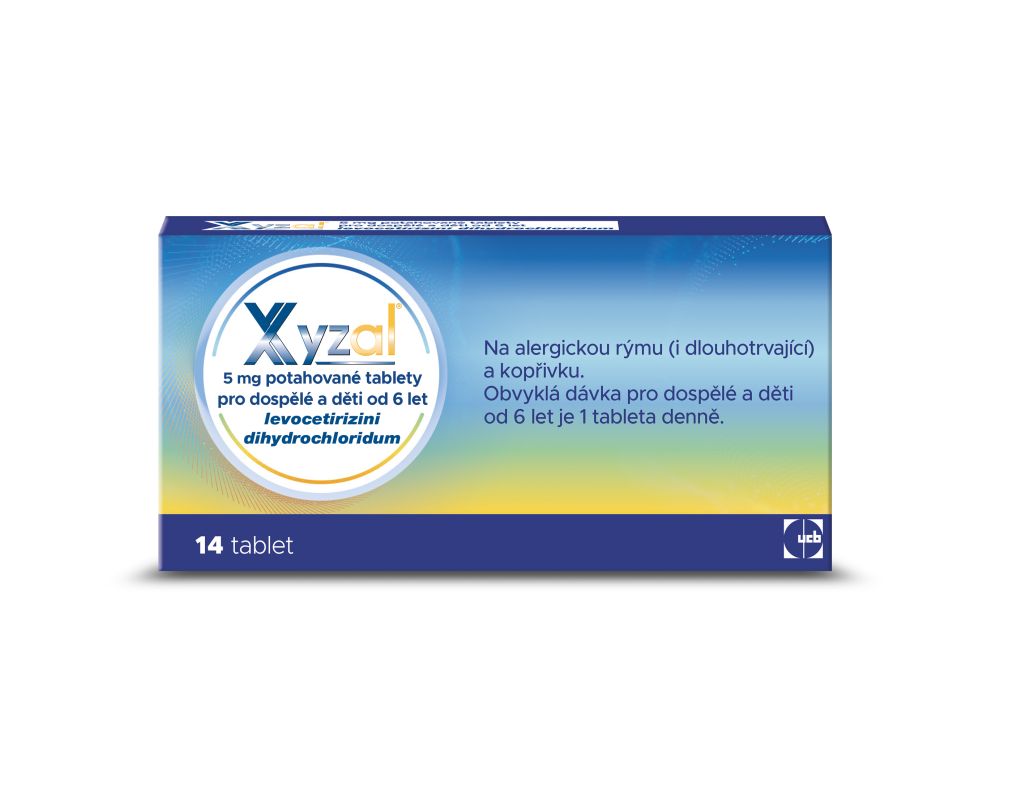 Xyzal 5 mg 14 tablet Xyzal