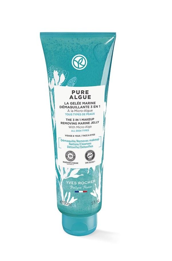 Yves Rocher Odličovací želé 3v1 Pure Algue 150 ml Yves Rocher