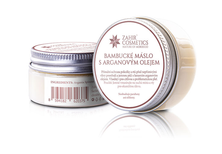 ZAHIR COSMETICS Bambucké máslo s arganovým olejem 25 ml ZAHIR COSMETICS