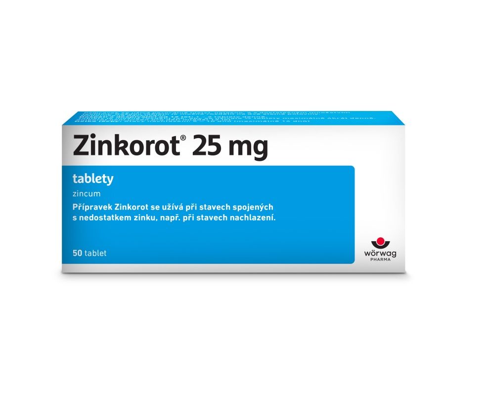 Zinkorot 25 mg 50 tablet Zinkorot