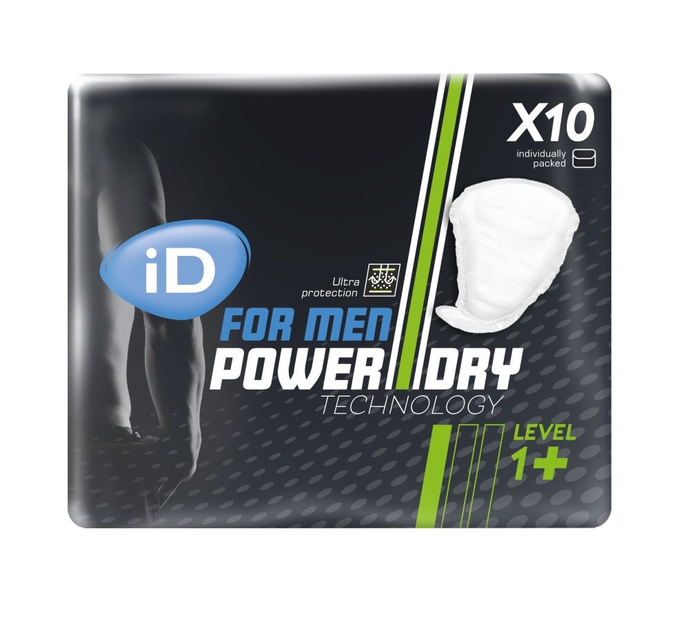 iD for Men Level 1+ absorpční vložky pro muže 10 ks iD