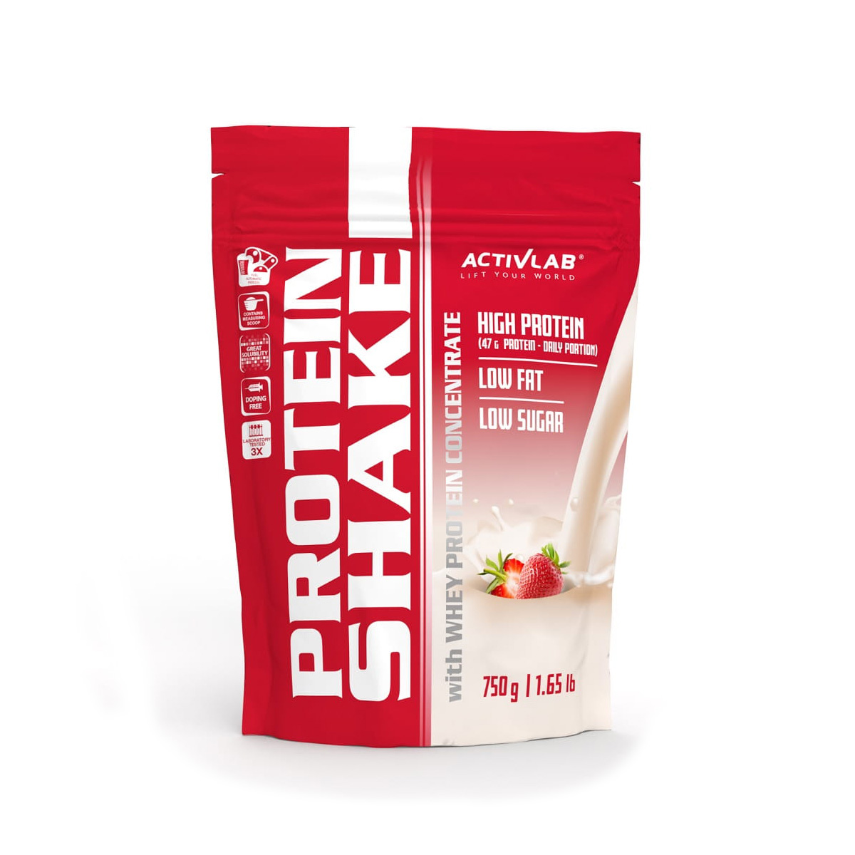 Activlab Protein Shake jahoda 750 g Activlab
