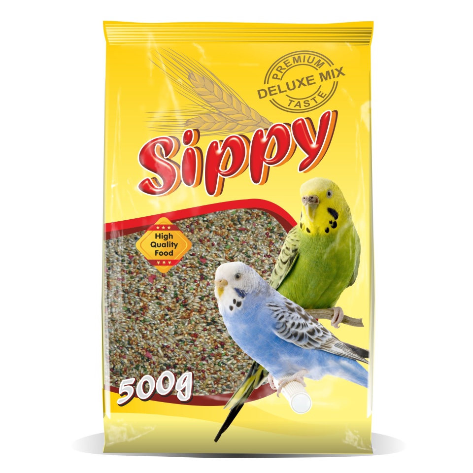 Akinu Sippy deluxe krmivo pro andulky 500g Akinu