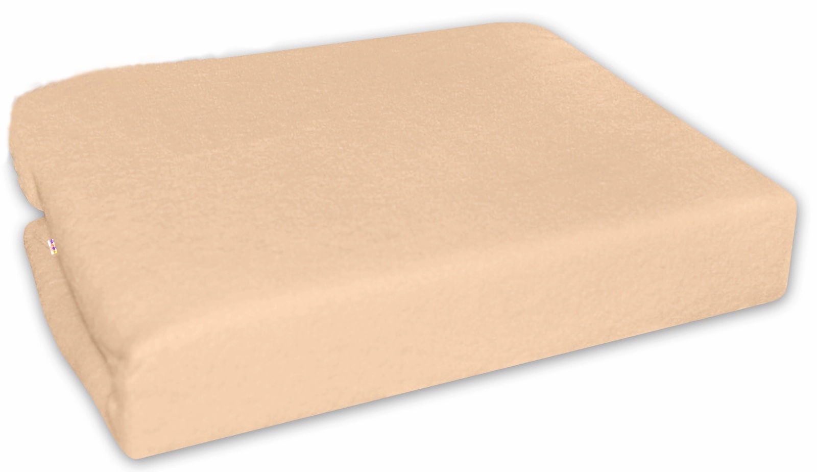 Baby Nellys Froté prostěradlo do postýlky 120x60cm - béžové Baby Nellys