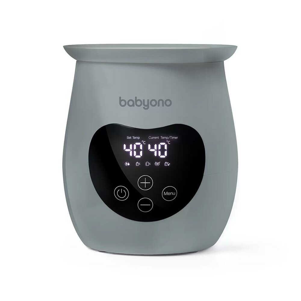 Babyono Ohřívač a sterilizátor digitální Honey šedý Babyono