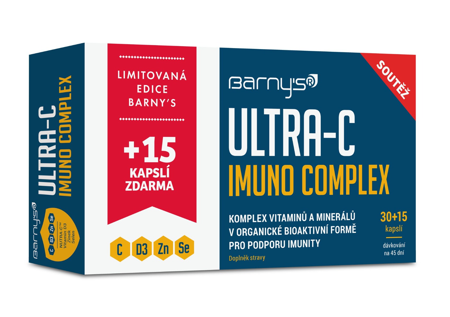 Barny´s ULTRA-C Imuno Complex 30+15 kapslí Barny´s