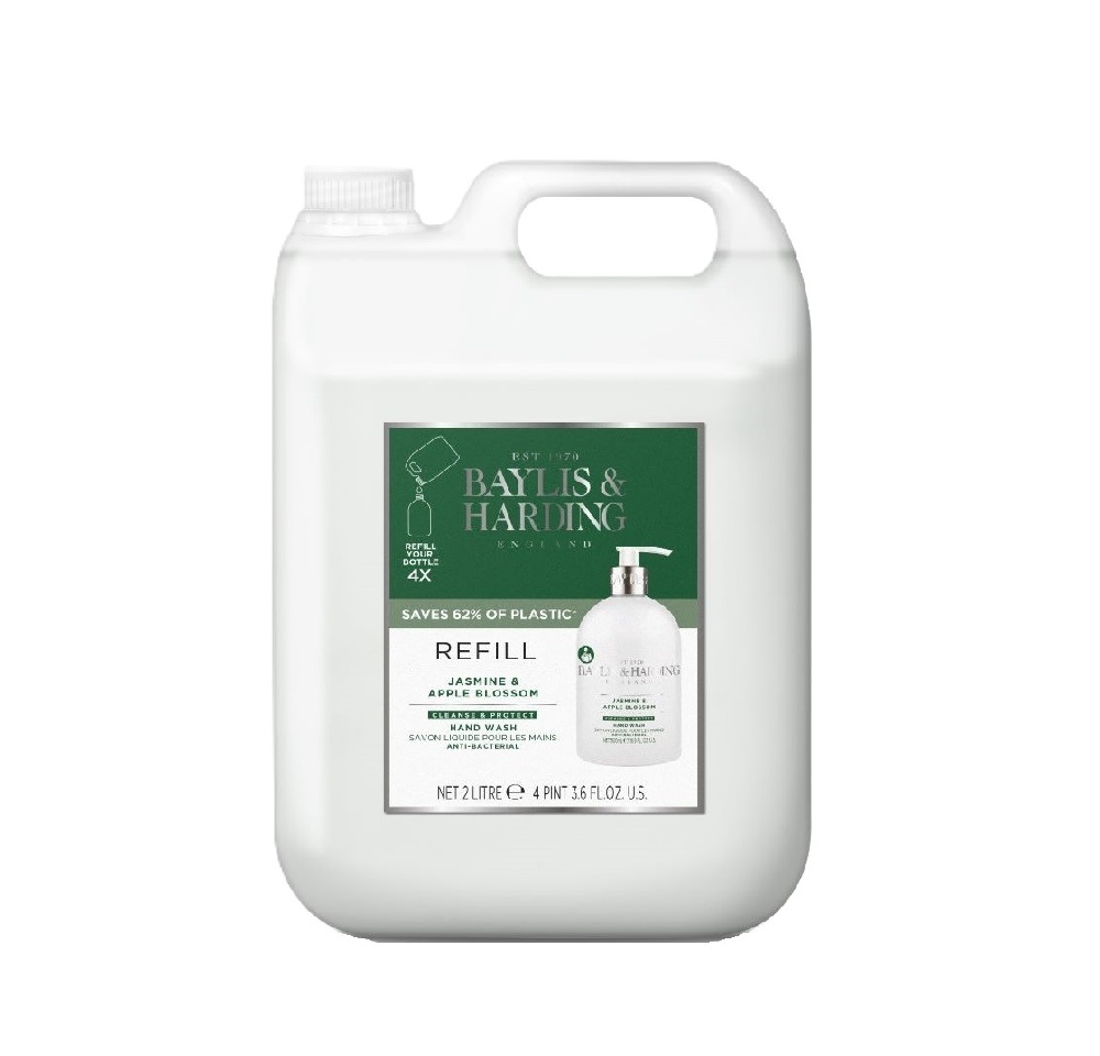 Baylis & Harding Anti Bacterial Mýdlo Jasmín náhradní náplň 2 l Baylis & Harding