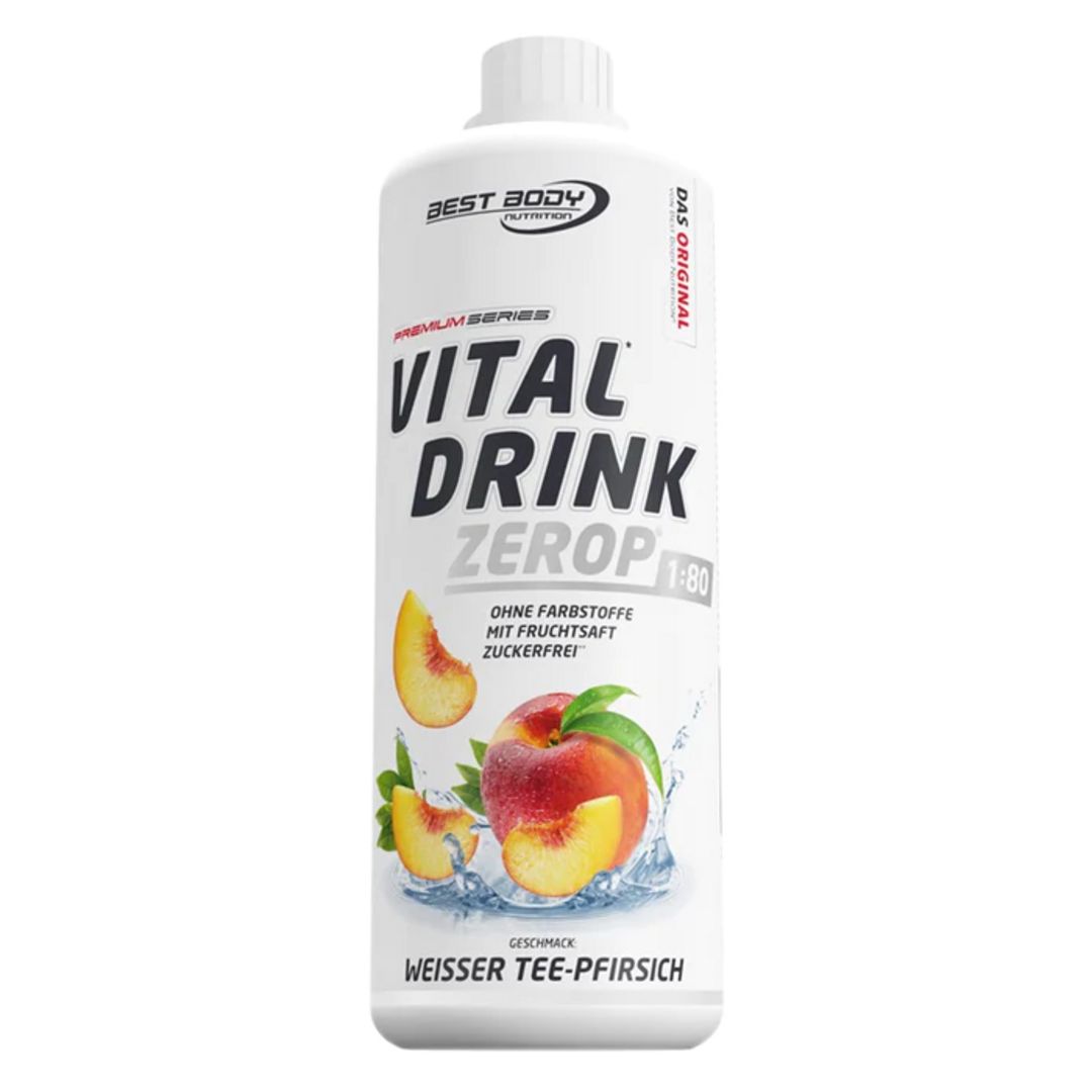 Best Body Vital drink Zerop 1000ml - bylinková limonáda Best Body