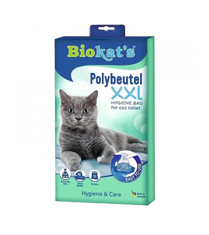 Biokats Sáčky do kočičích toalet XXL 12 ks Biokats