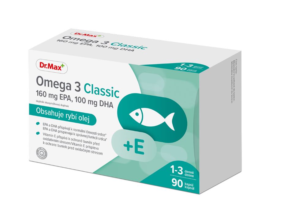 Dr. Max Omega 3 Classic 90 kapslí Dr. Max