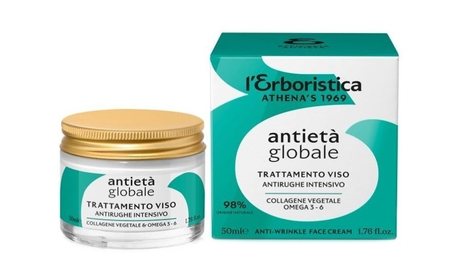 Erboristica Global Anti-age pleťový krém s fyto kolagenem 50 ml Erboristica